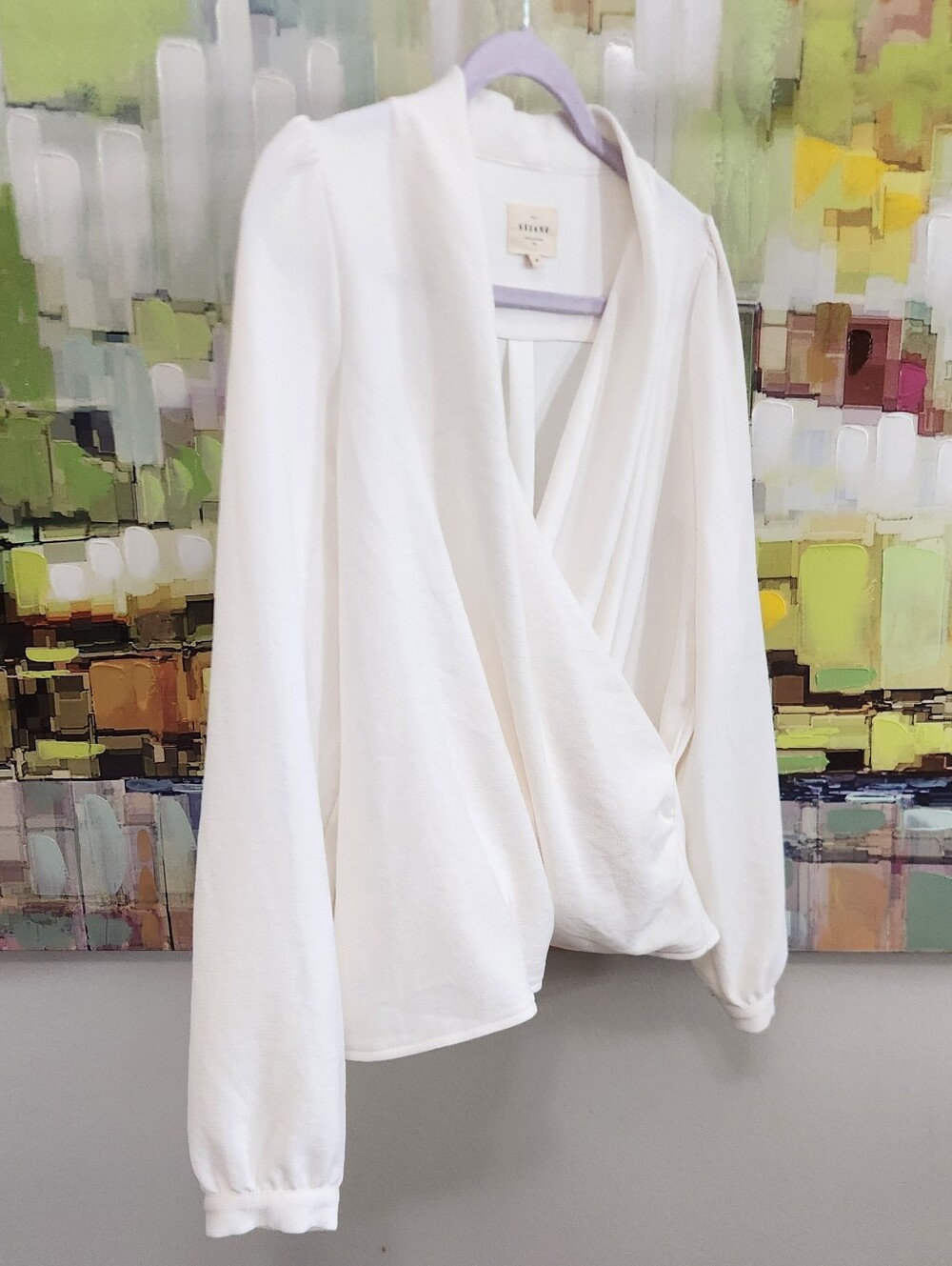 Sezane Abelia Blouse Ecru - Picture 6 of 12